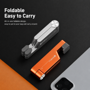 Aluminum Alloy V-Shaped Folding Mobile & Tablet Stand